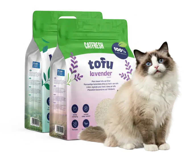 Catfresh verpakkingen met kat