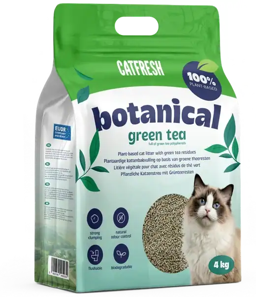 Catfresh Botanical Green Tea verpakking
